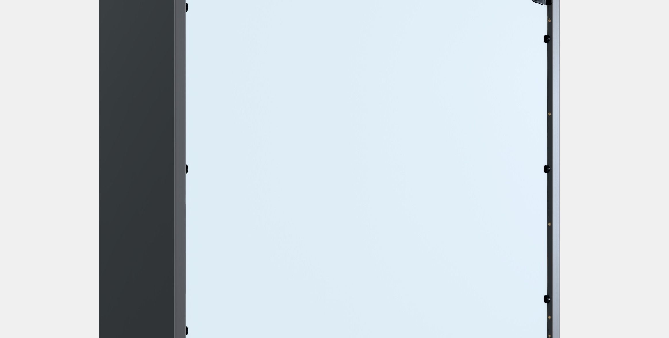 EKET Cabinet w 2 doors and 1 shelf Low-poly 3D model_3