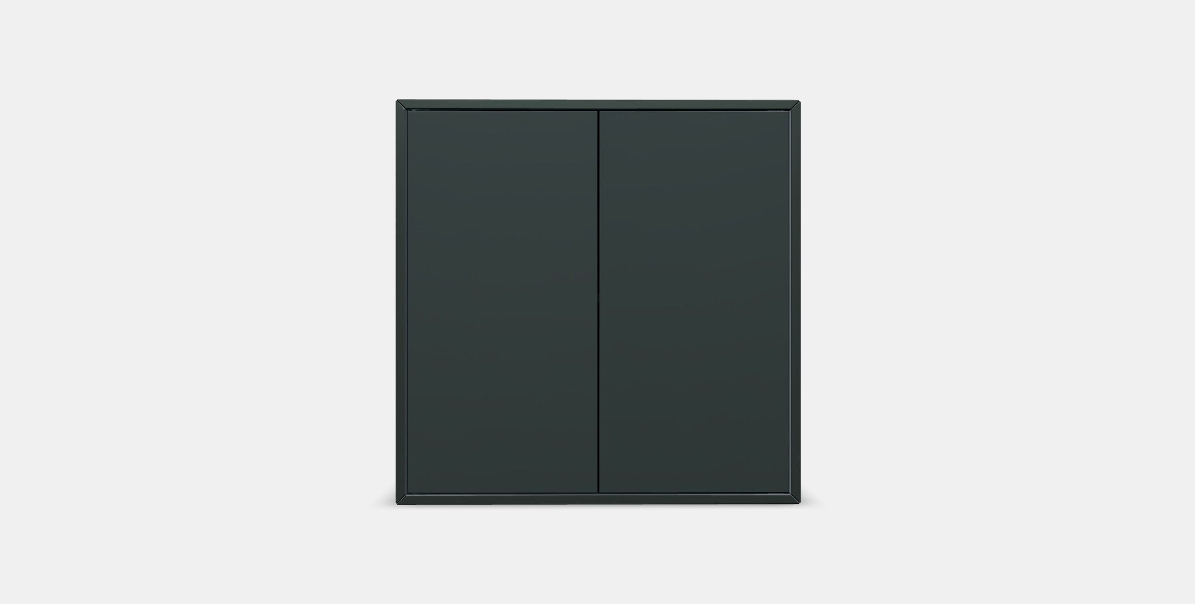 EKET Cabinet w 2 doors and 1 shelf Low-poly 3D model_10