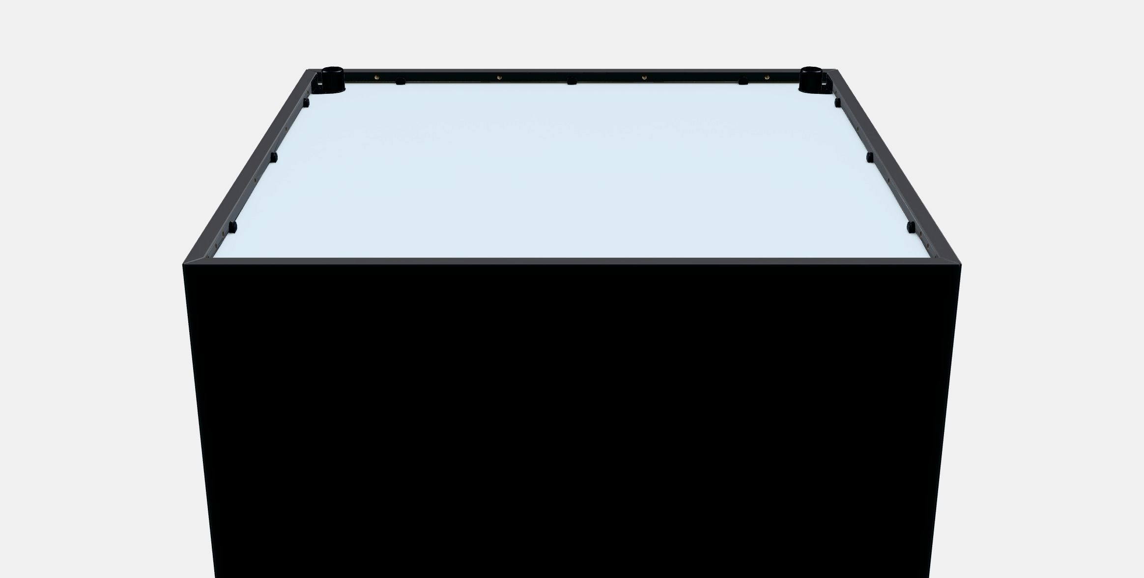 EKET Cabinet w 2 doors and 1 shelf Low-poly 3D model_8