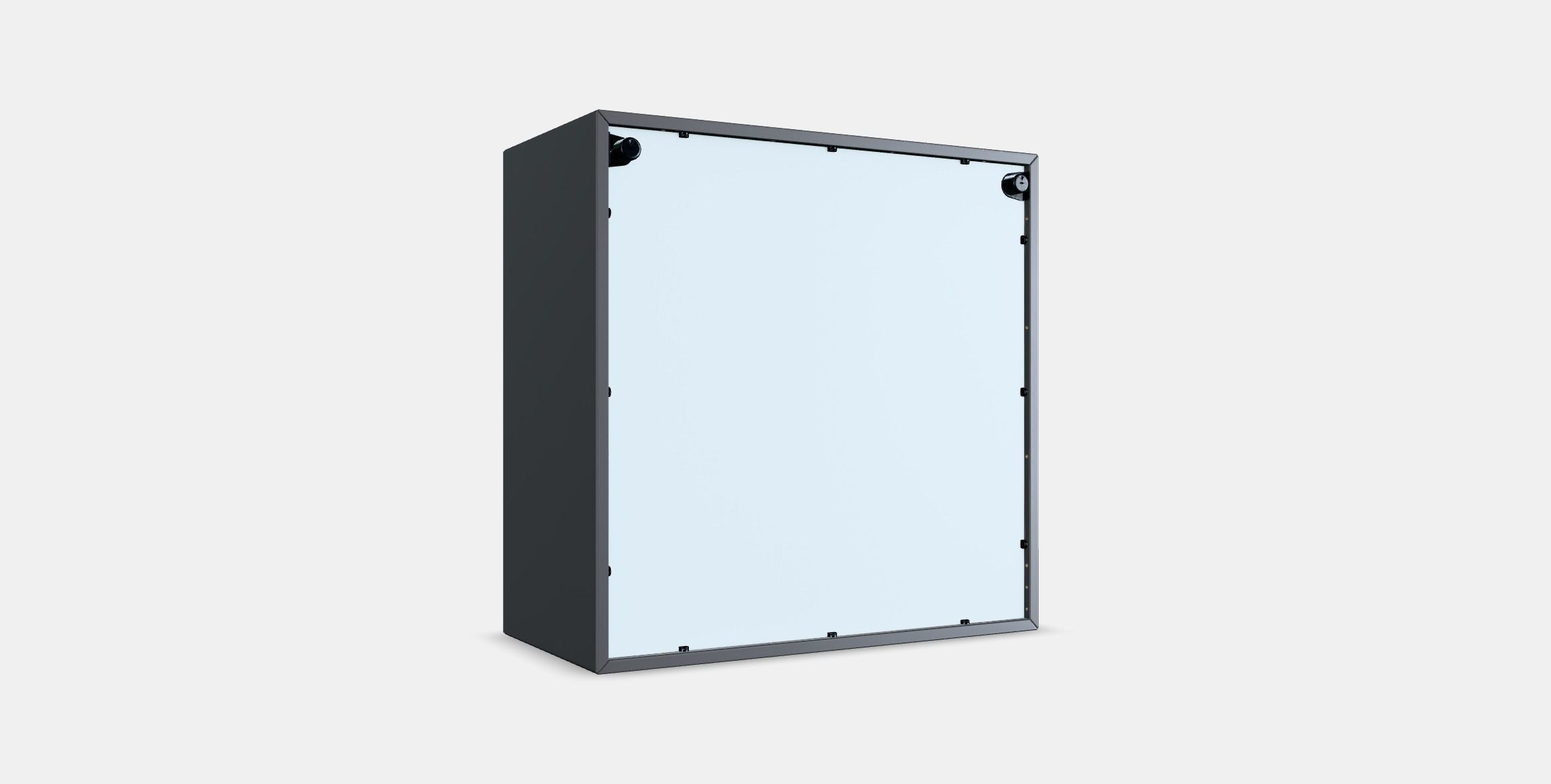 EKET Cabinet w 2 doors and 1 shelf Low-poly 3D model_16