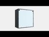 EKET Cabinet w 2 doors and 1 shelf Low-poly 3D model_1