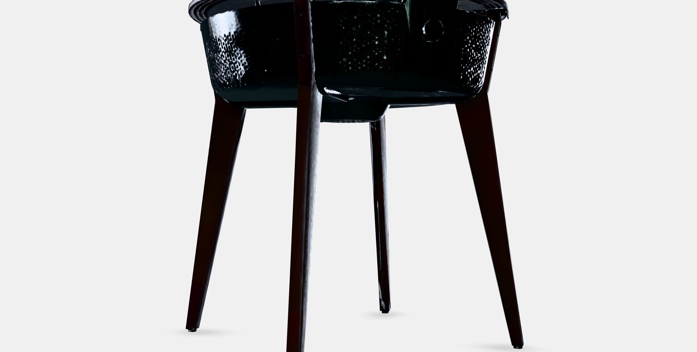 STARKVIND Table with air purifier Low-poly 3D model_9