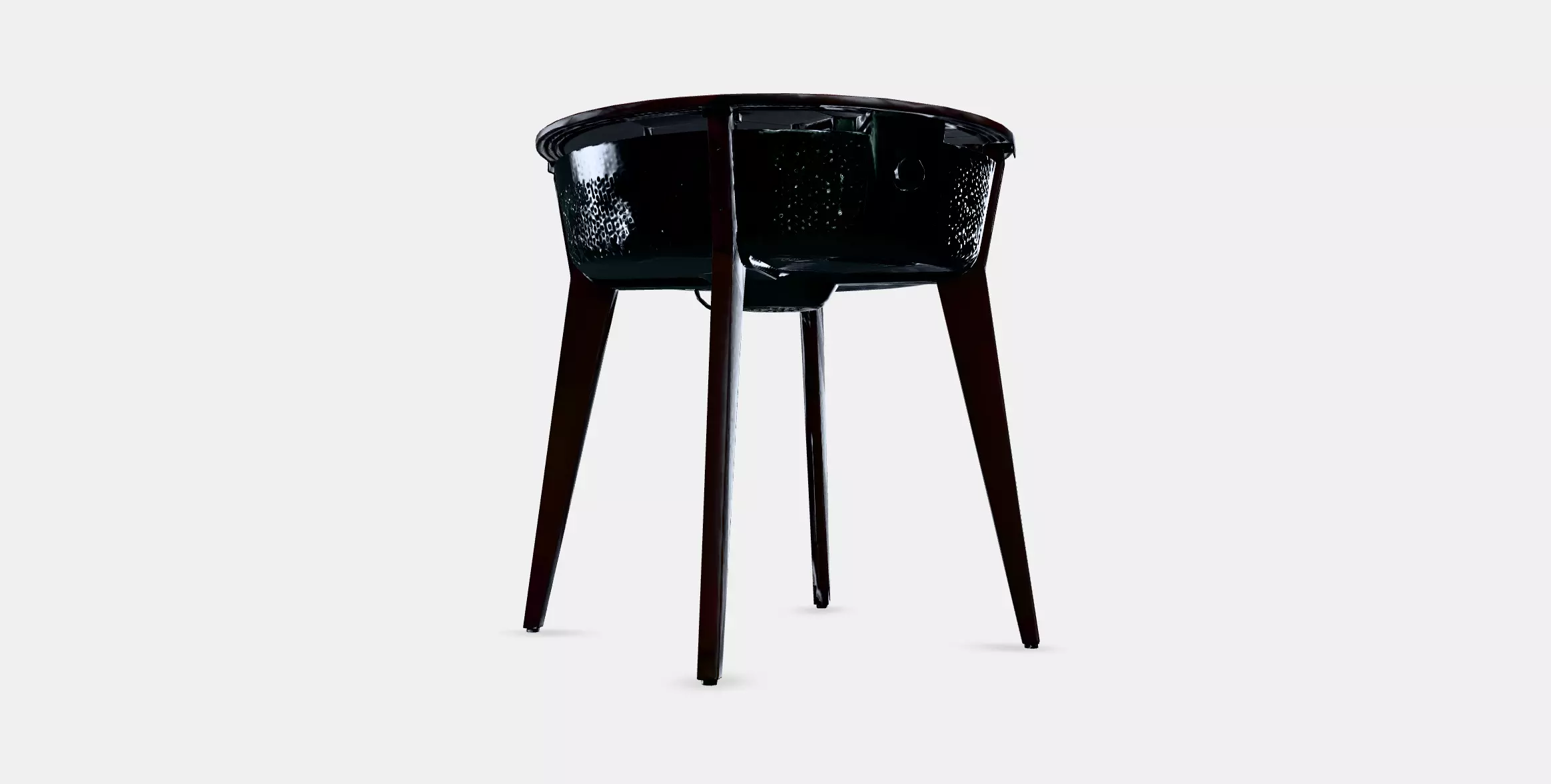 STARKVIND Table with air purifier Low-poly 3D model_0