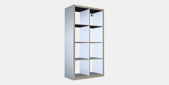 KALLAX Shelving unit 3 Low-poly 3D model