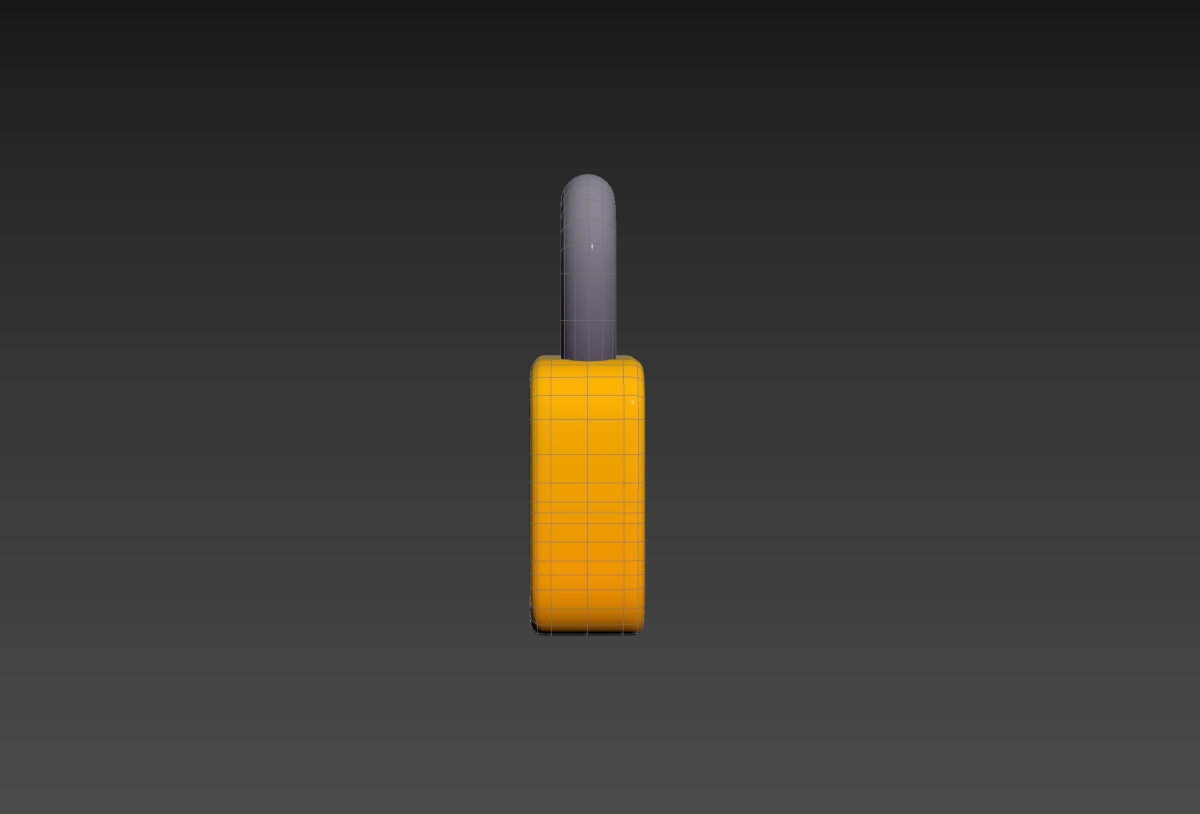 Padlock 3D model_26