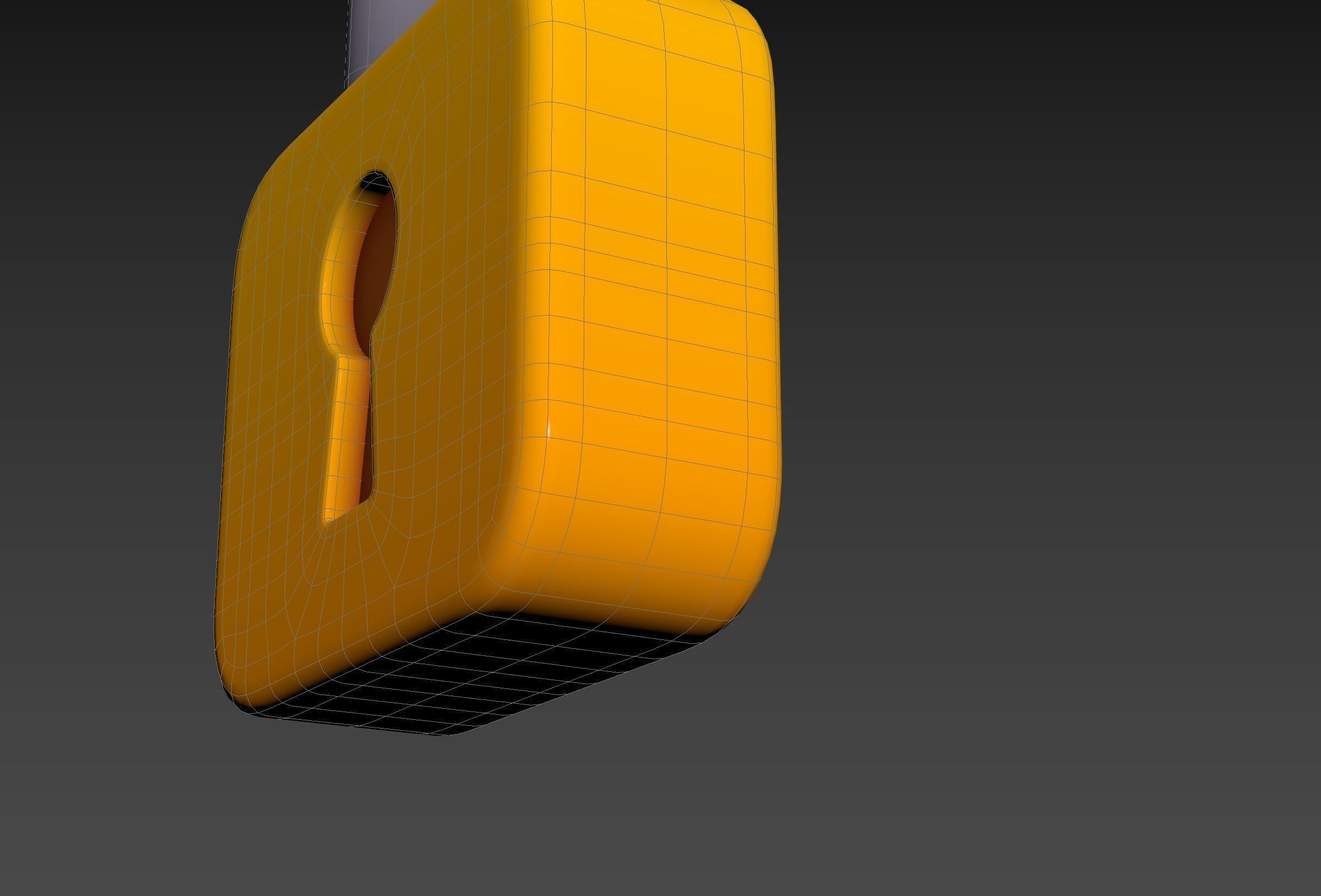 Padlock 3D model_27