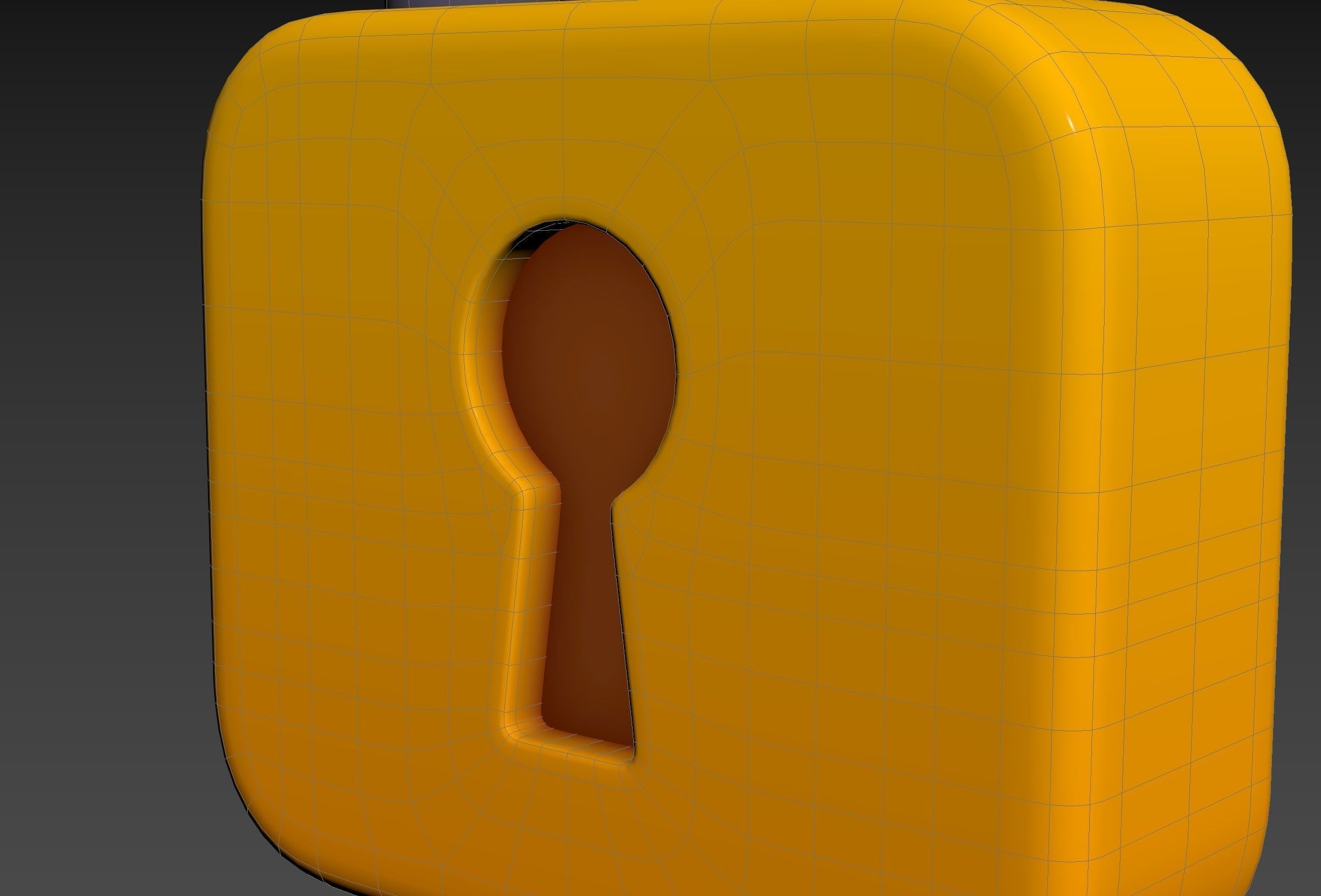 Padlock 3D model_28