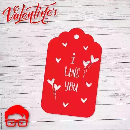 Valentines Day ornament gift for your loved one 3D print model