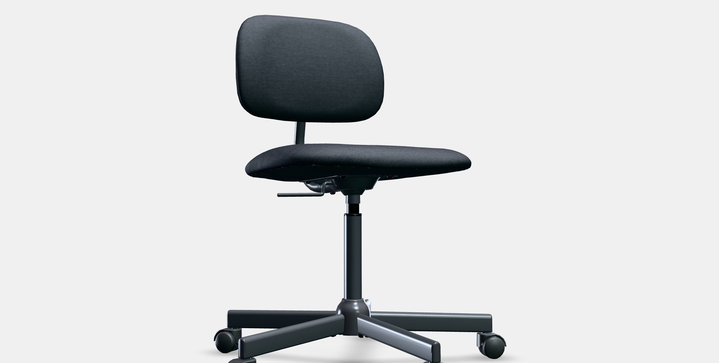 BLECKBERGET Swivel chair 2 Low-poly 3D model_8