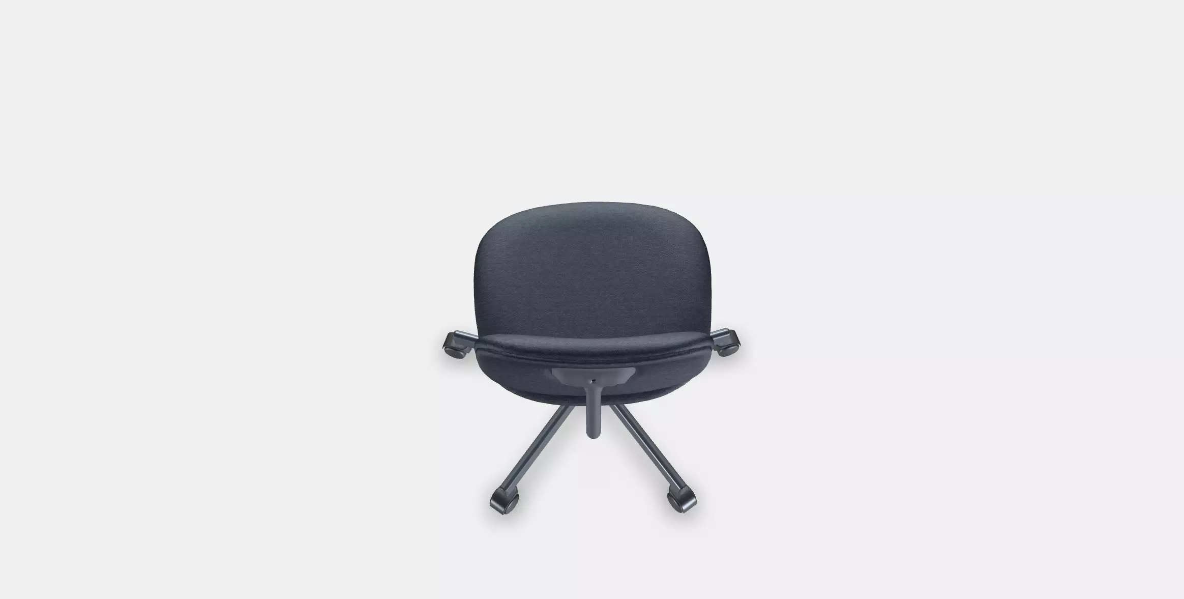 BLECKBERGET Swivel chair 2 Low-poly 3D model_0