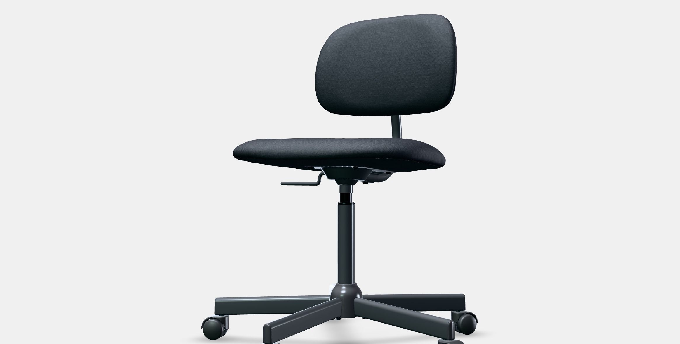 BLECKBERGET Swivel chair 2 Low-poly 3D model_13