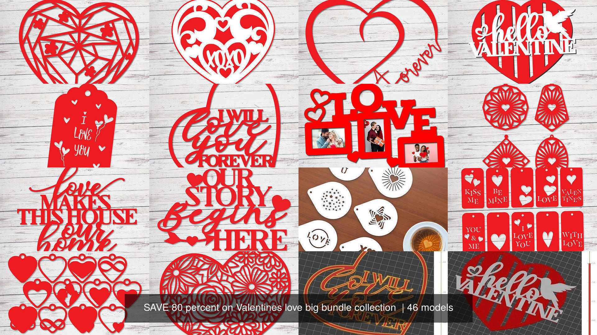 SAVE 80 percent on Valentines love big bundle collection  _6
