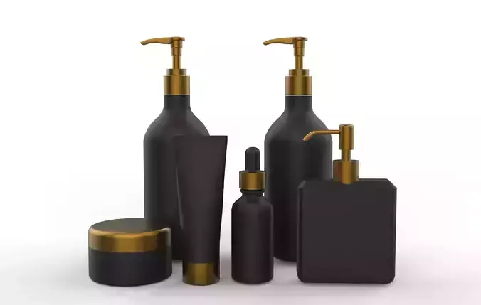 Plastic bottle 3D model
