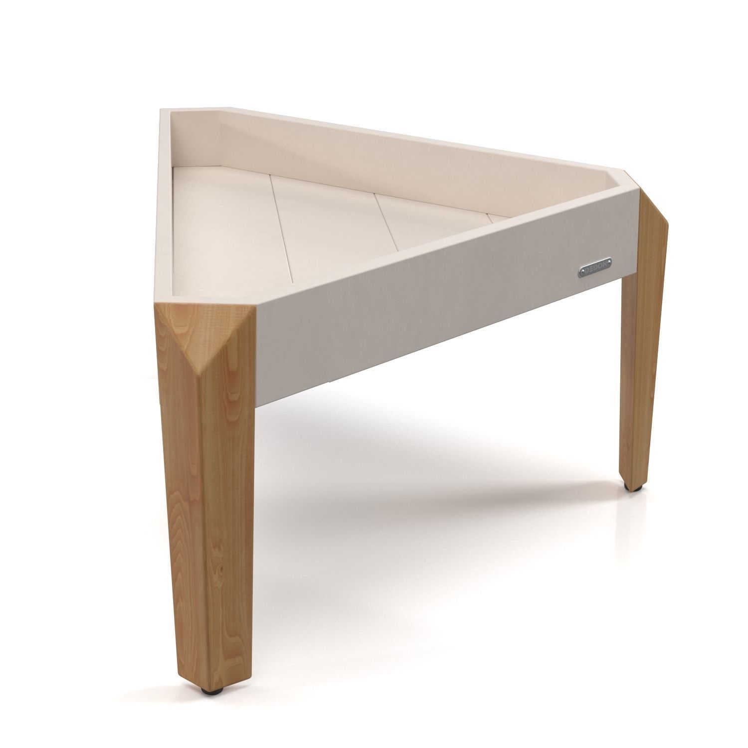 BRIXX Triangular Side Table PBR 3D model_1