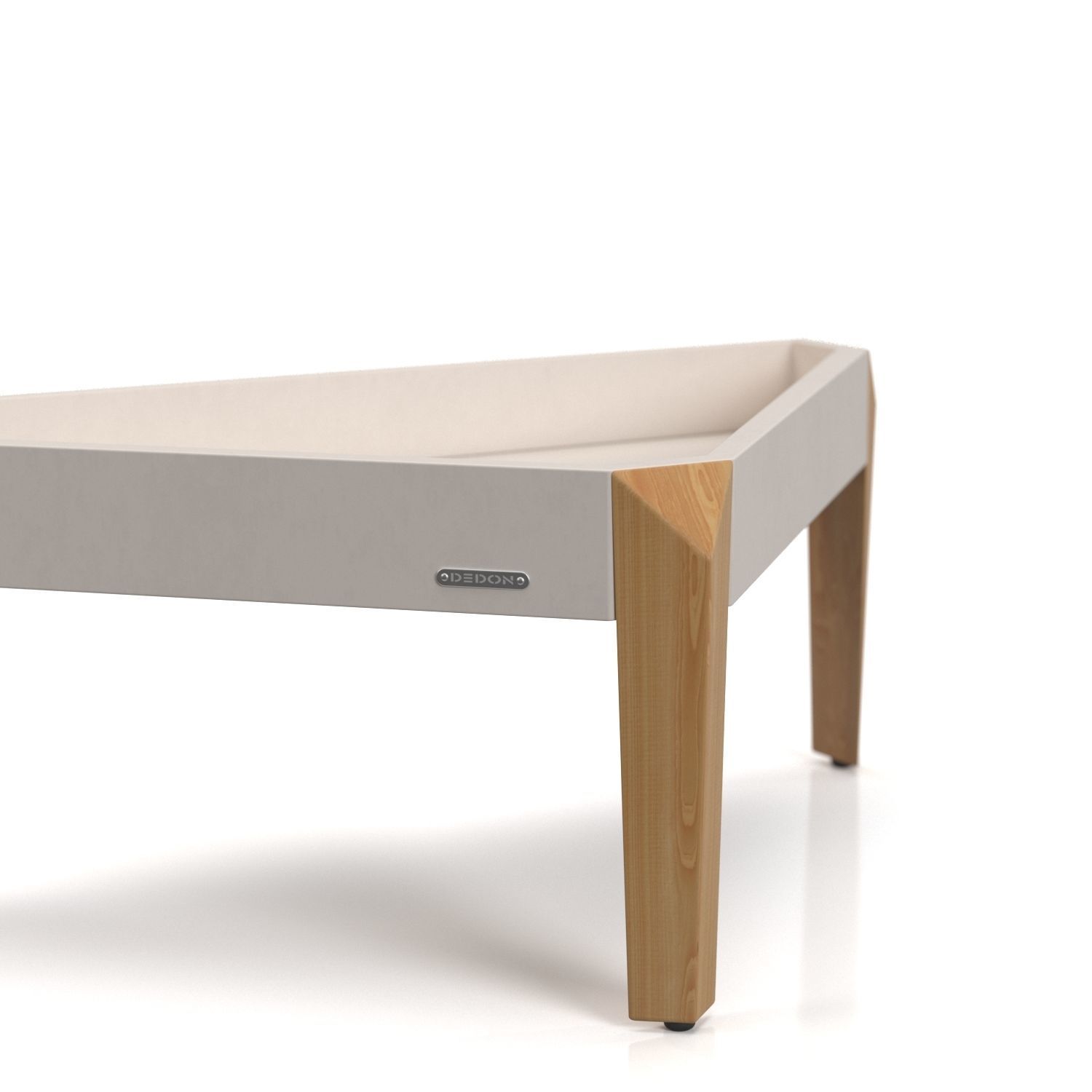 BRIXX Triangular Side Table PBR 3D model_3