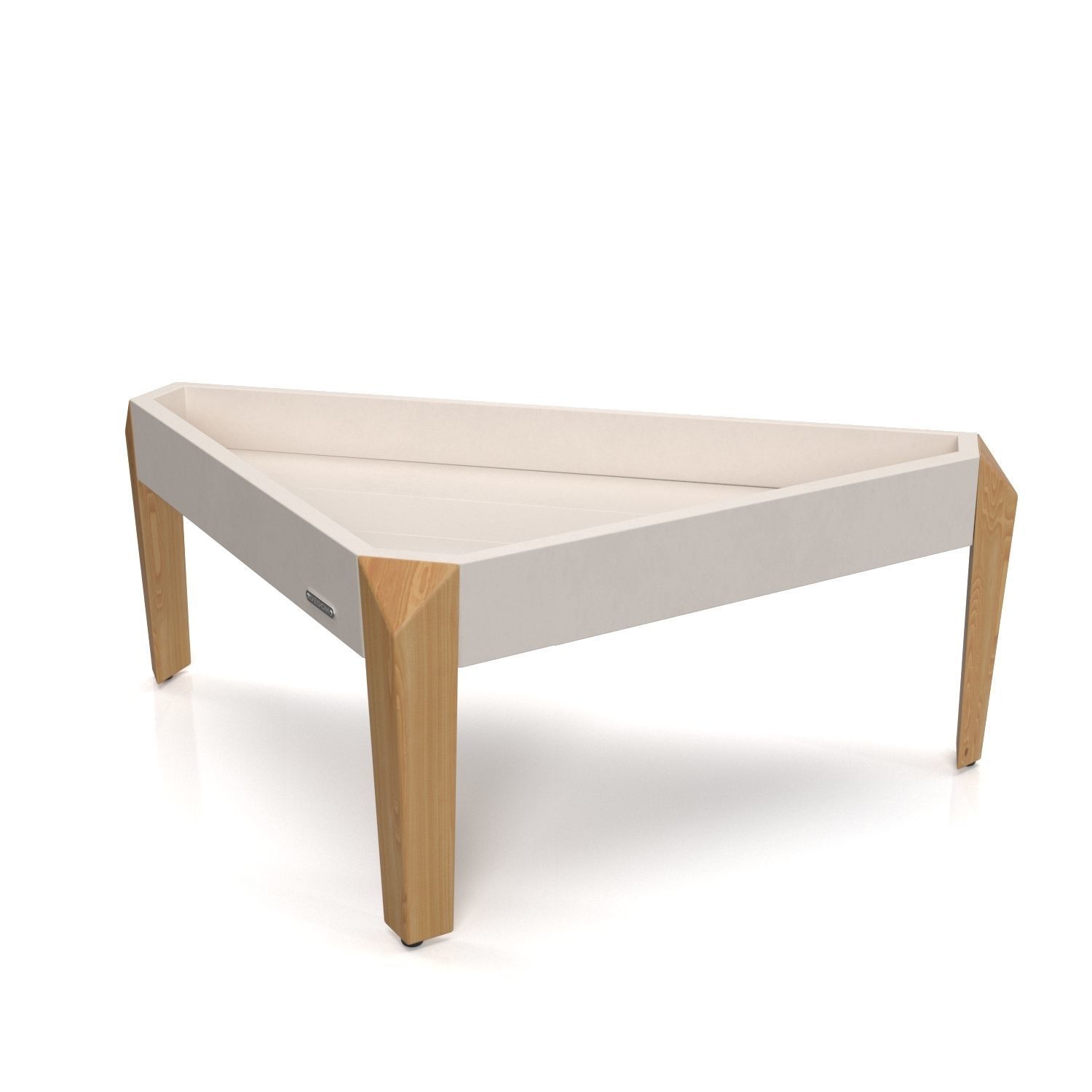 BRIXX Triangular Side Table PBR 3D model_4