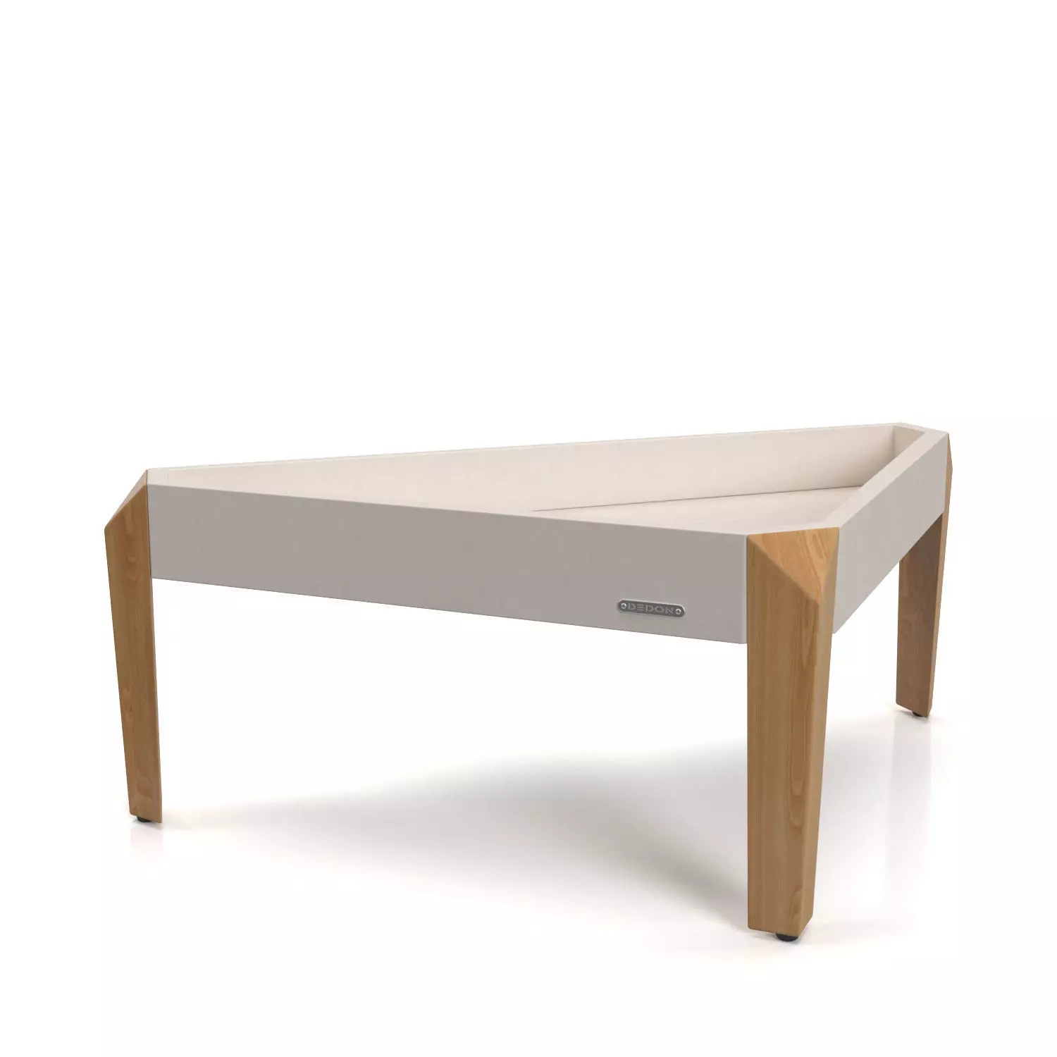 BRIXX Triangular Side Table PBR 3D model_0