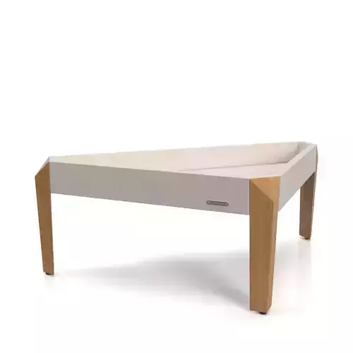 BRIXX Triangular Side Table PBR