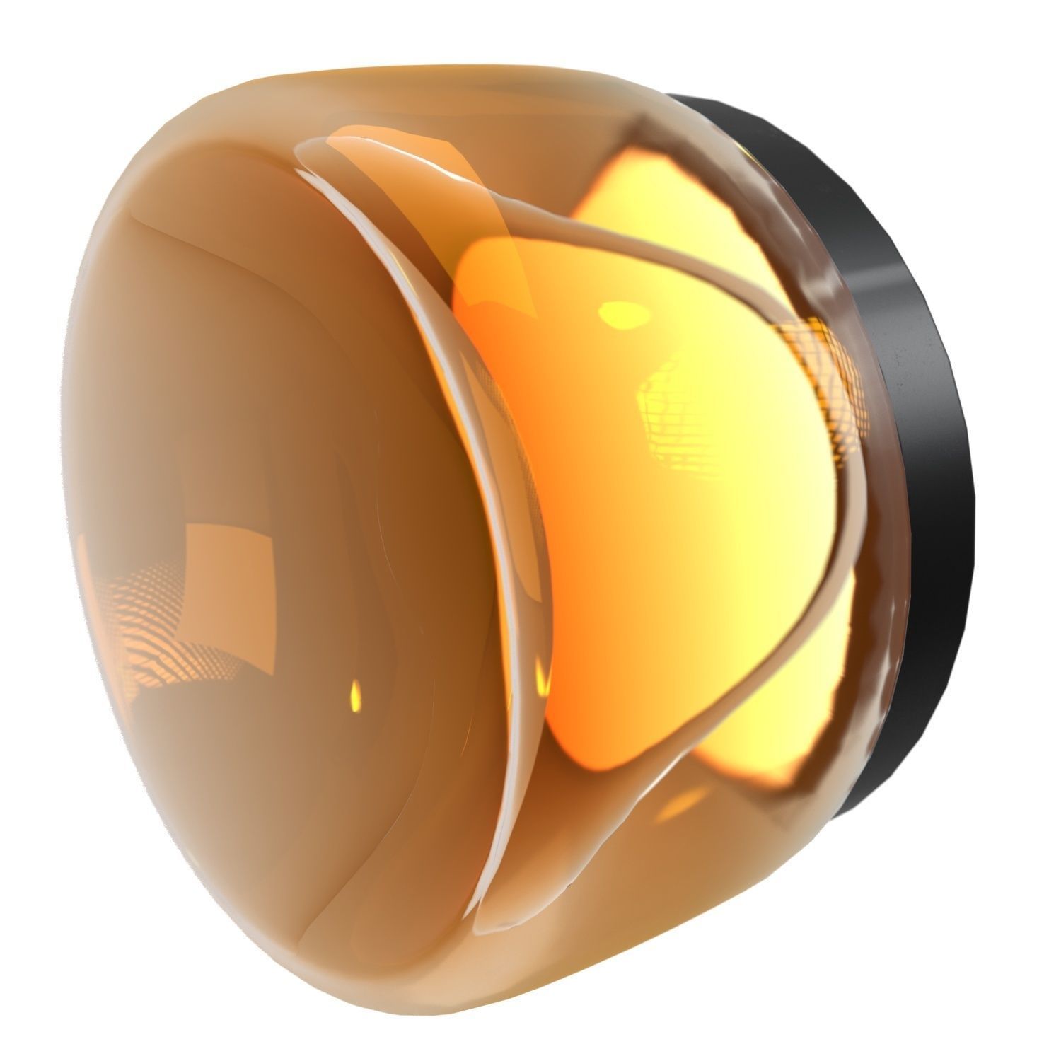 Dimple Wall Flushmount 3D model_3