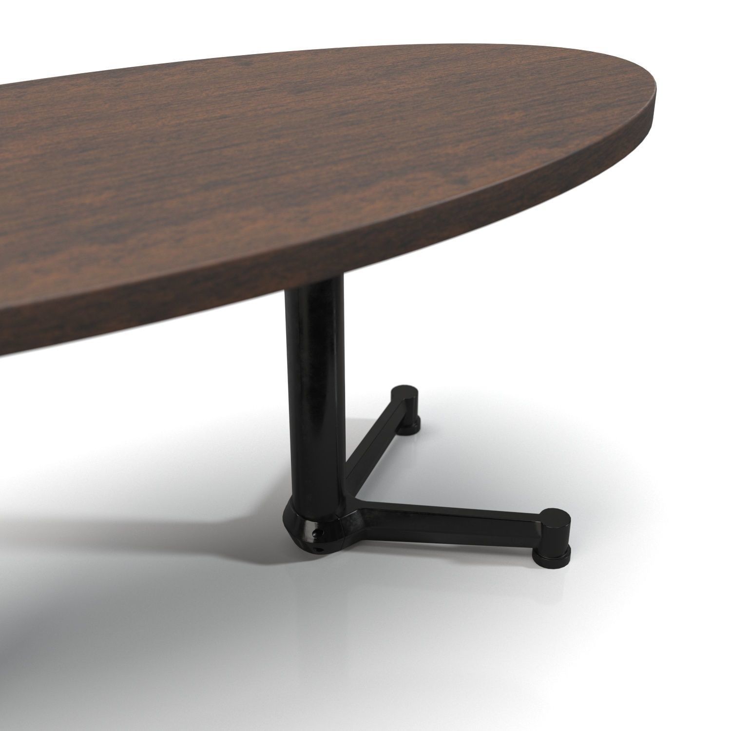 Ellipse Coffee Table PBR 3D model_3