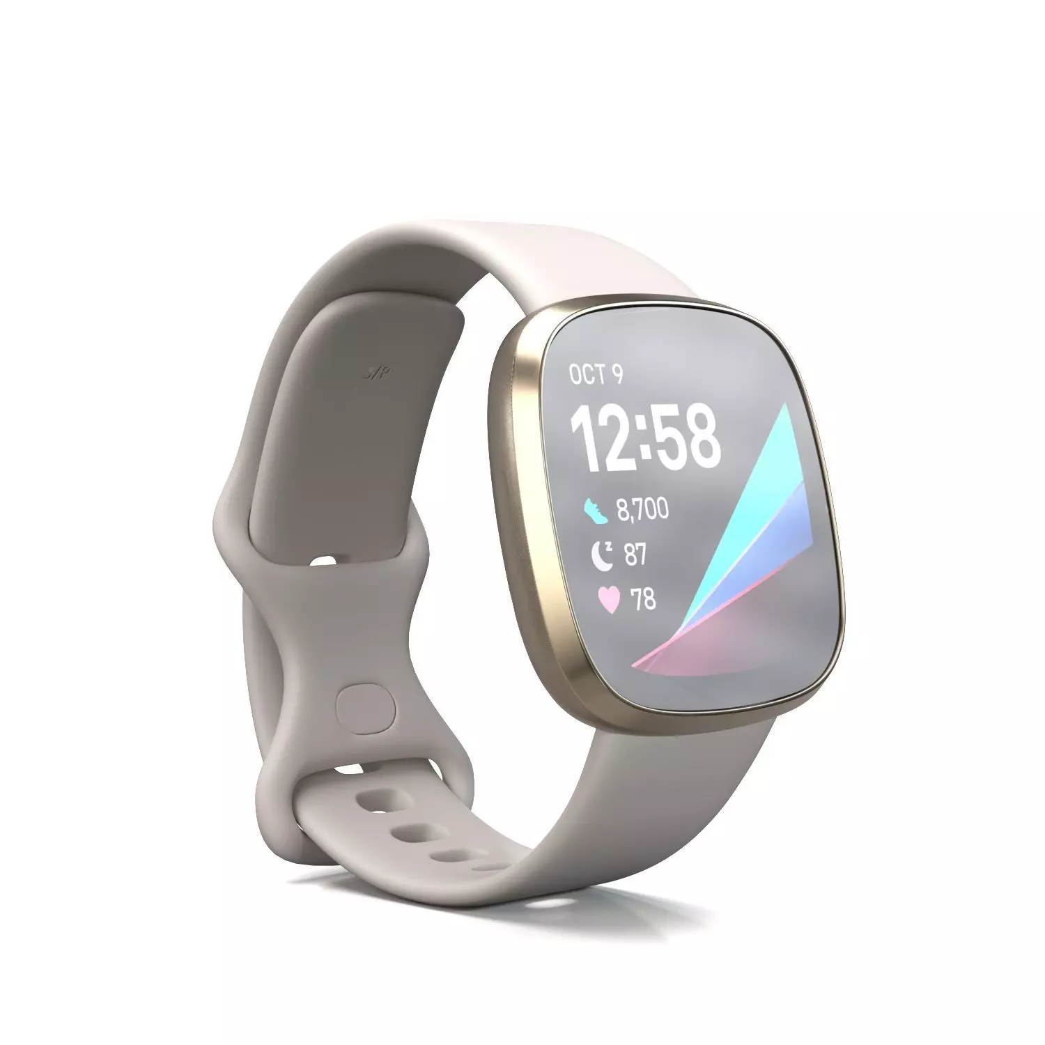 Fitbit Versa 2 Smartwatch PBR 3D model_0