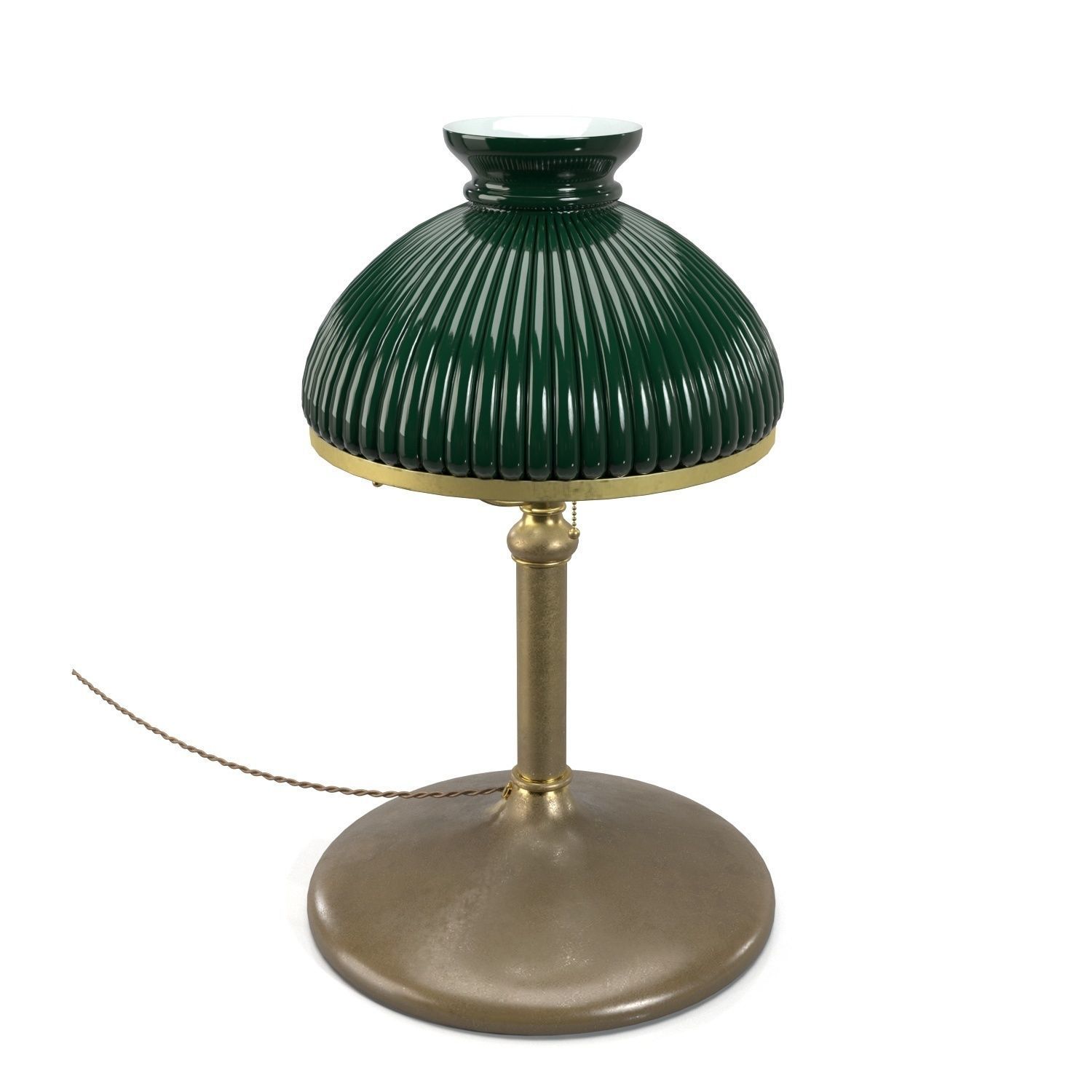 Library Table Lamp 40396 PBR 3D model_1