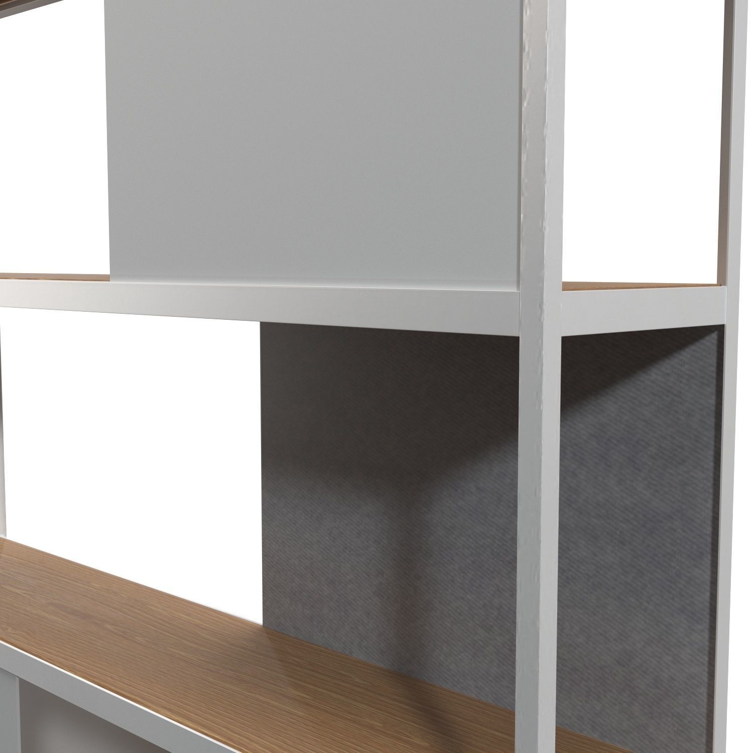 Loftwall Office Shelving PBR 3D model_3