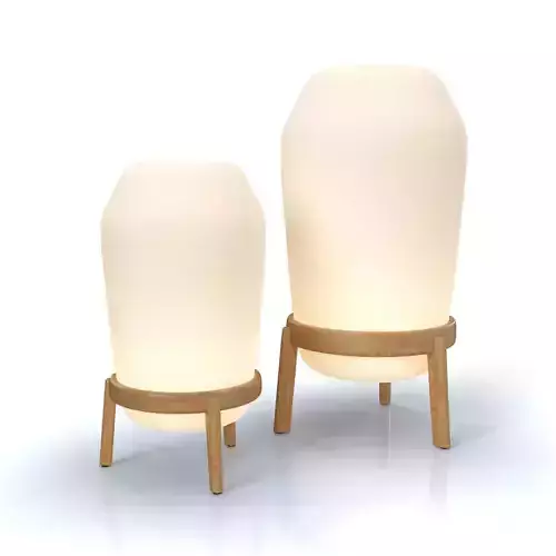 Loon Floor Lamp by Dedon 3D model