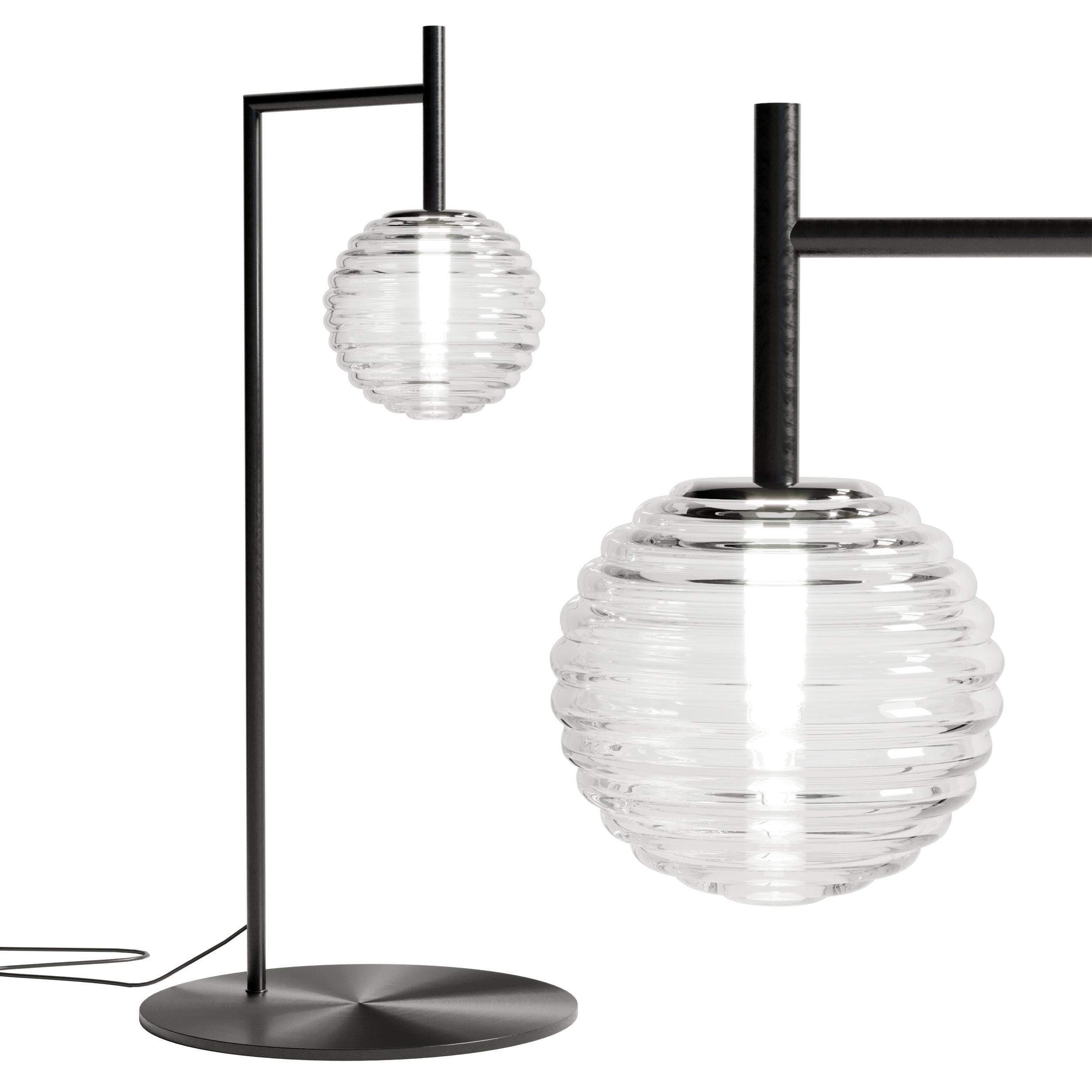 doul aromas Floor Light  Low-poly 3D model_1