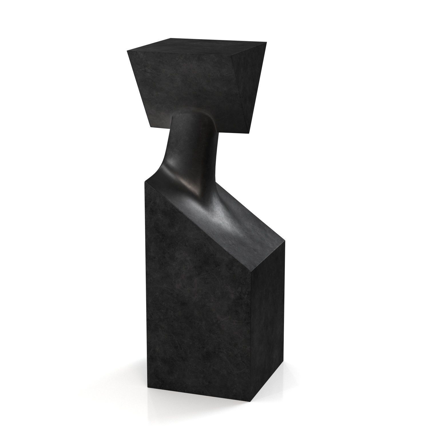 The Muses Thalia Bronze Sculpture PBR 3D model_1