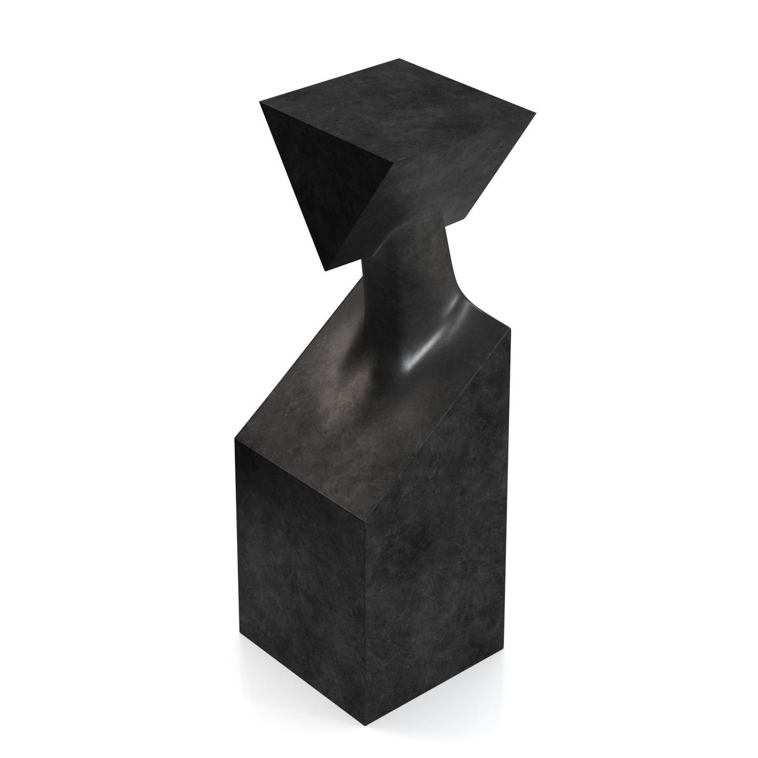 The Muses Thalia Bronze Sculpture PBR 3D model_4