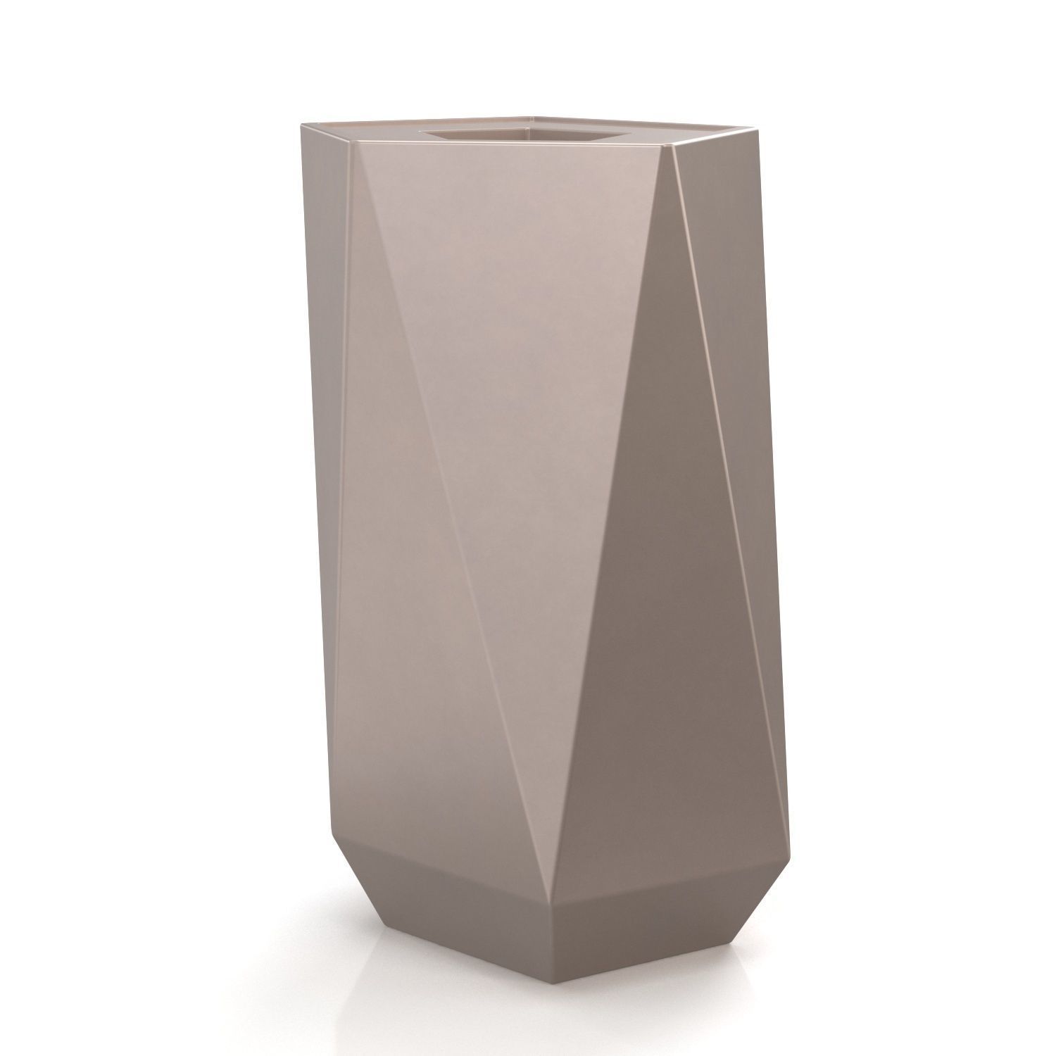 Titan Trash And Recycling Container PBR 3D model_1