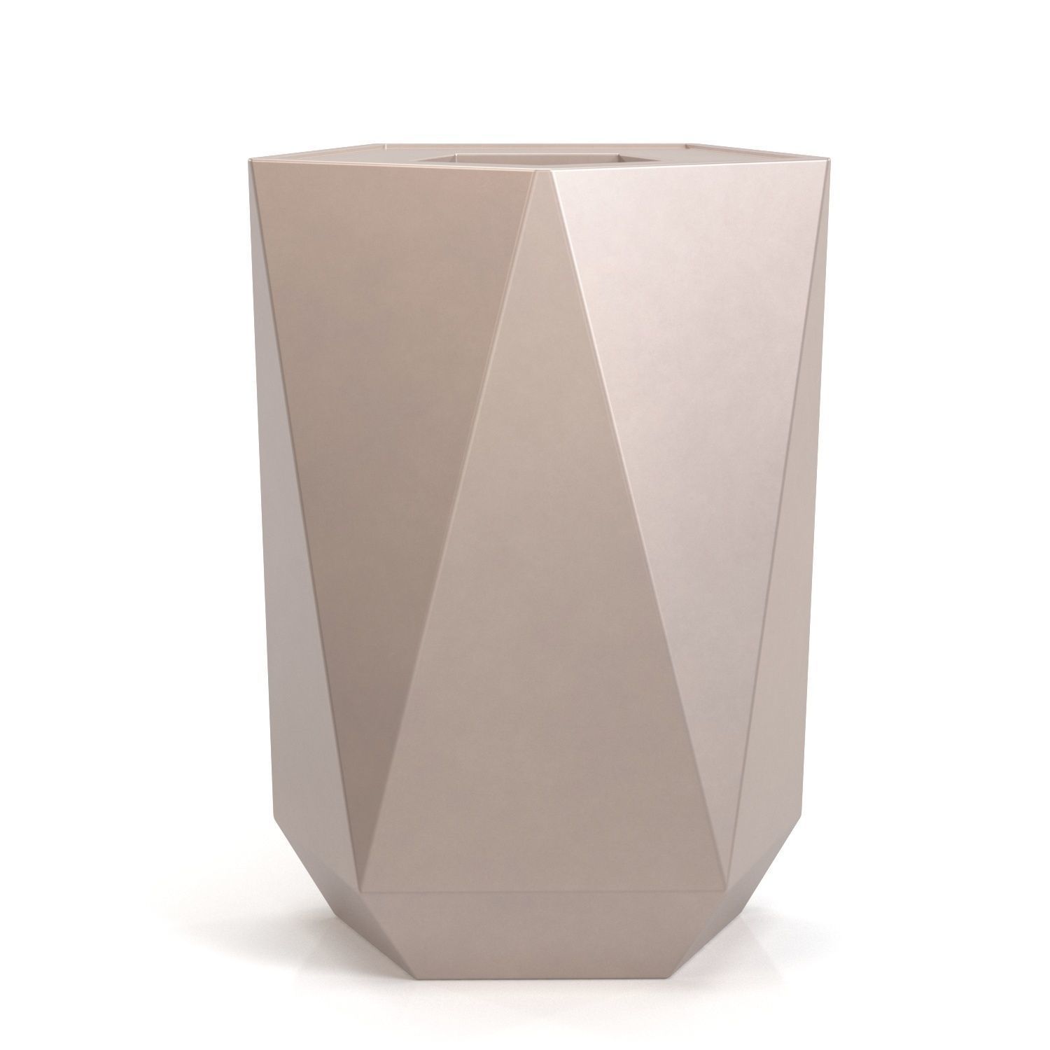 Titan Trash And Recycling Container PBR 3D model_4