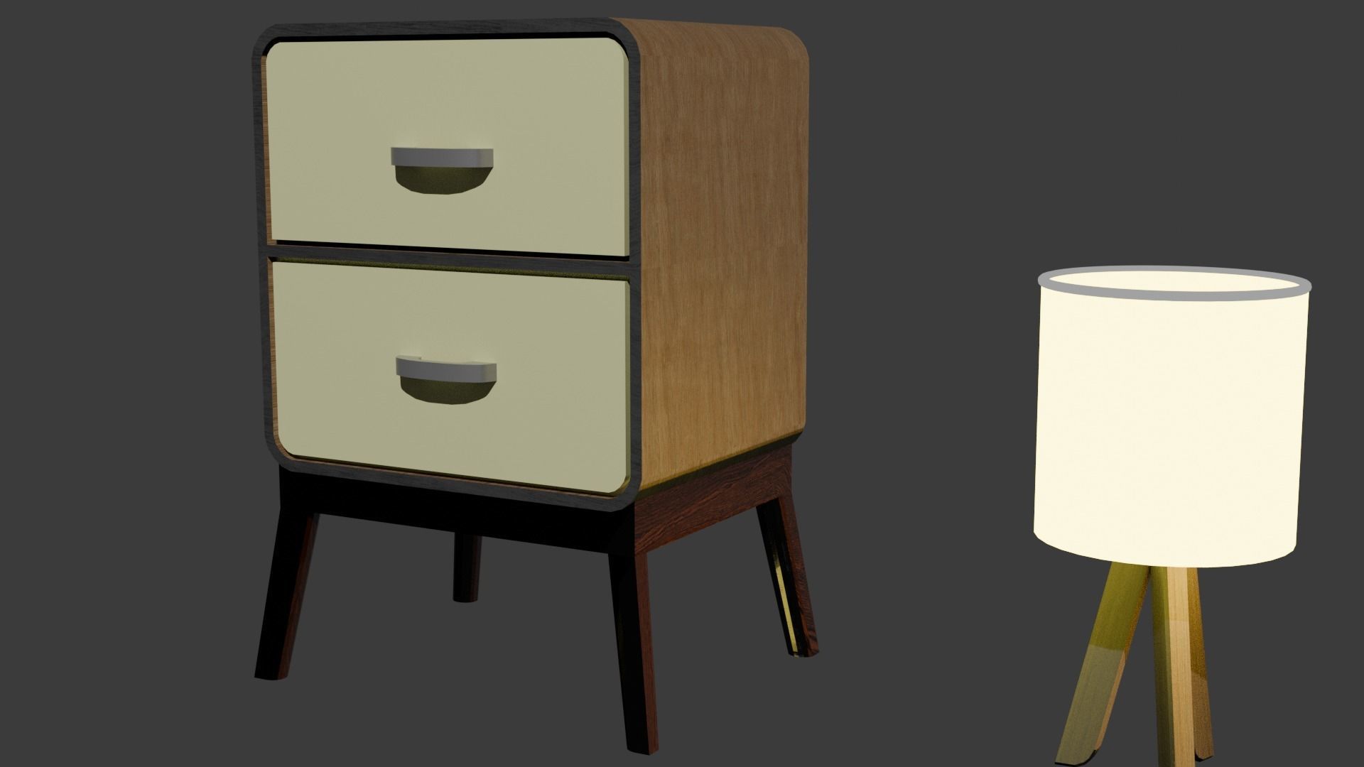 interior essentials 3d models Low-poly 3D model_2