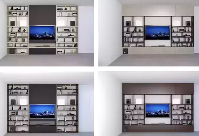 TV WALL UNITS SET