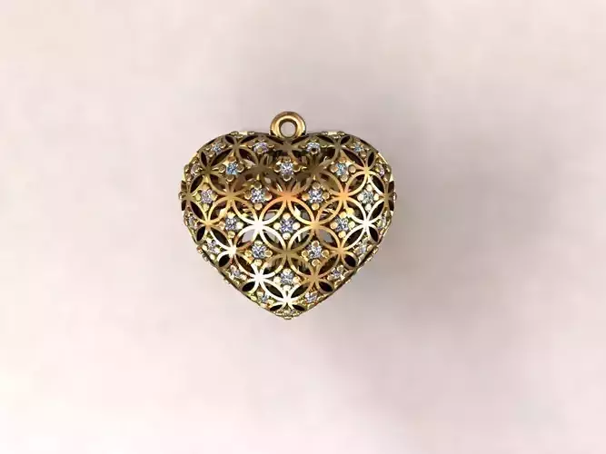 Heart pendant 6
