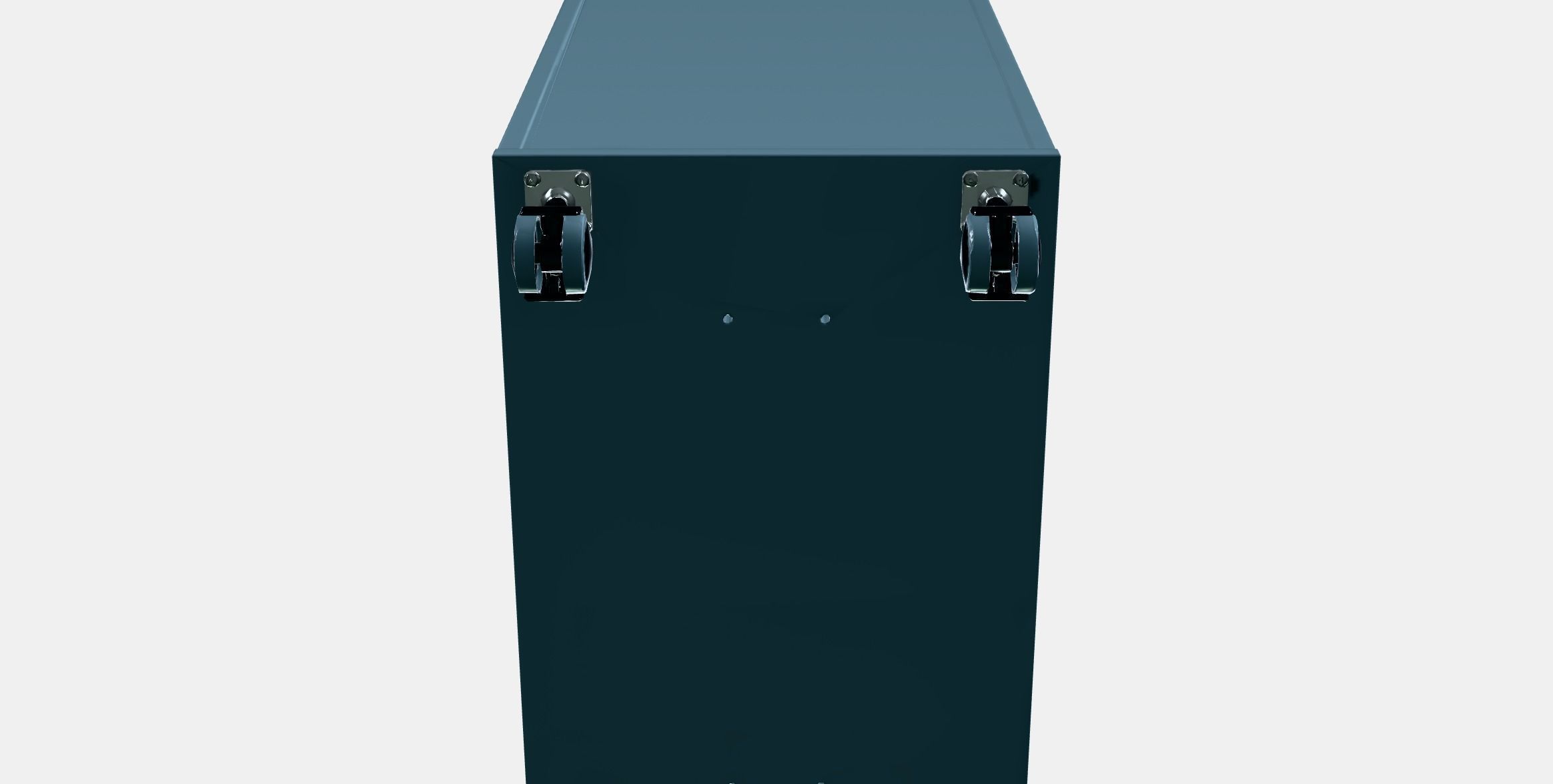 ALEX Drawer unit on castors 1 Low-poly 3D model_8