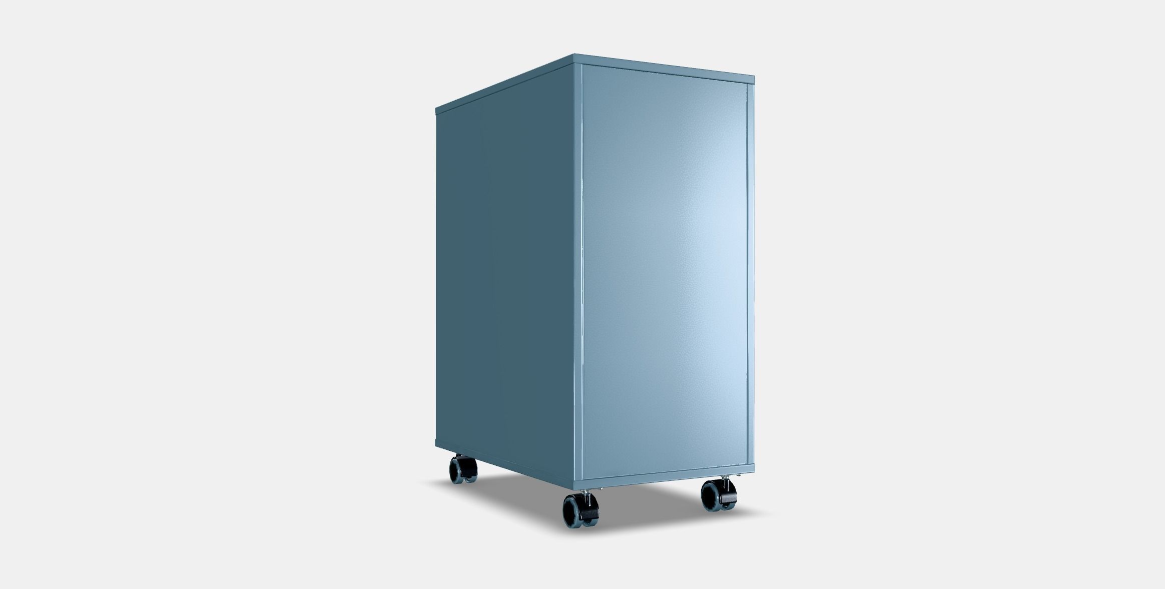 ALEX Drawer unit on castors 1 Low-poly 3D model_16