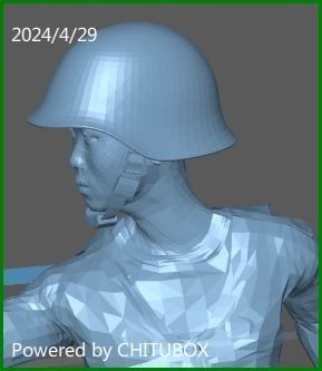 10 Japanese Imperial Navy crew figures 3D print model_1