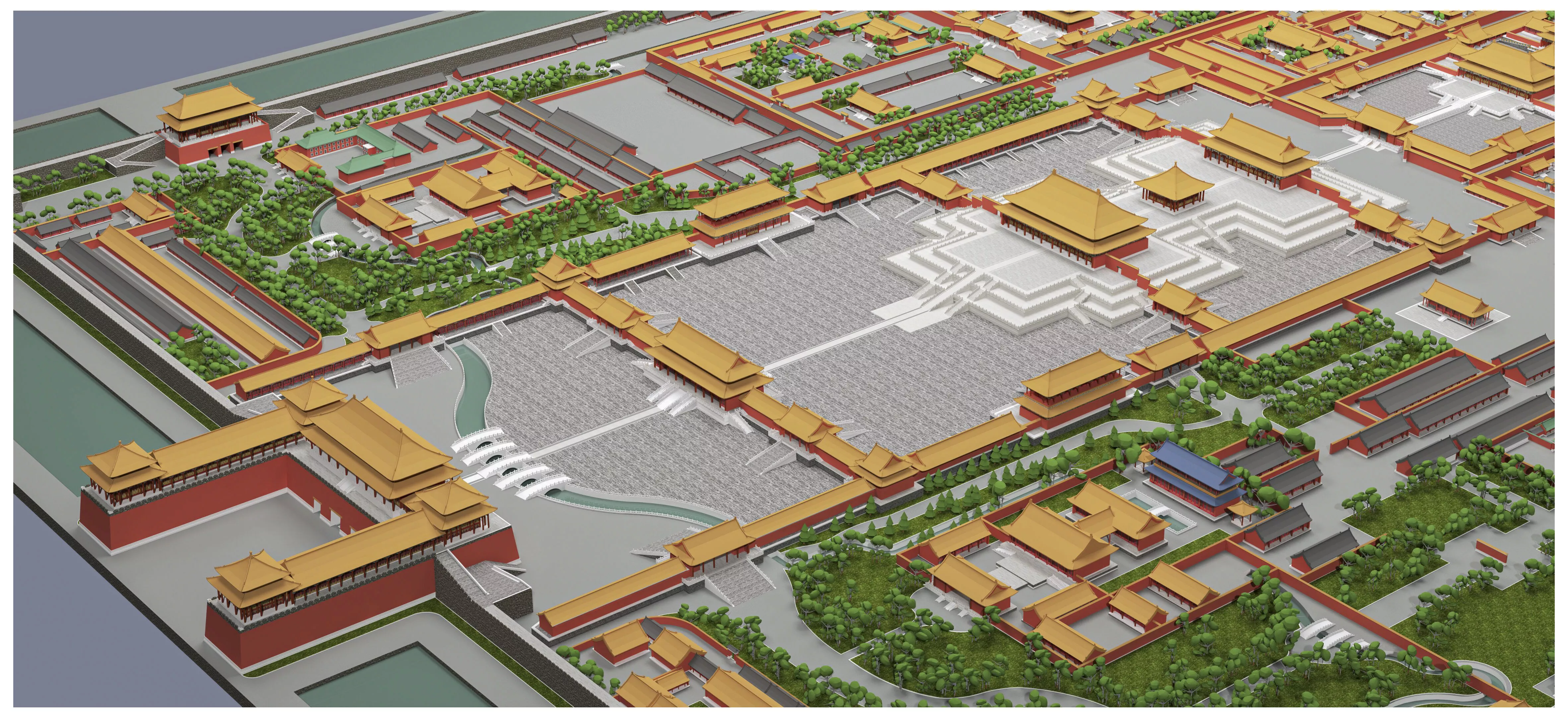 Forbidden City 3D model