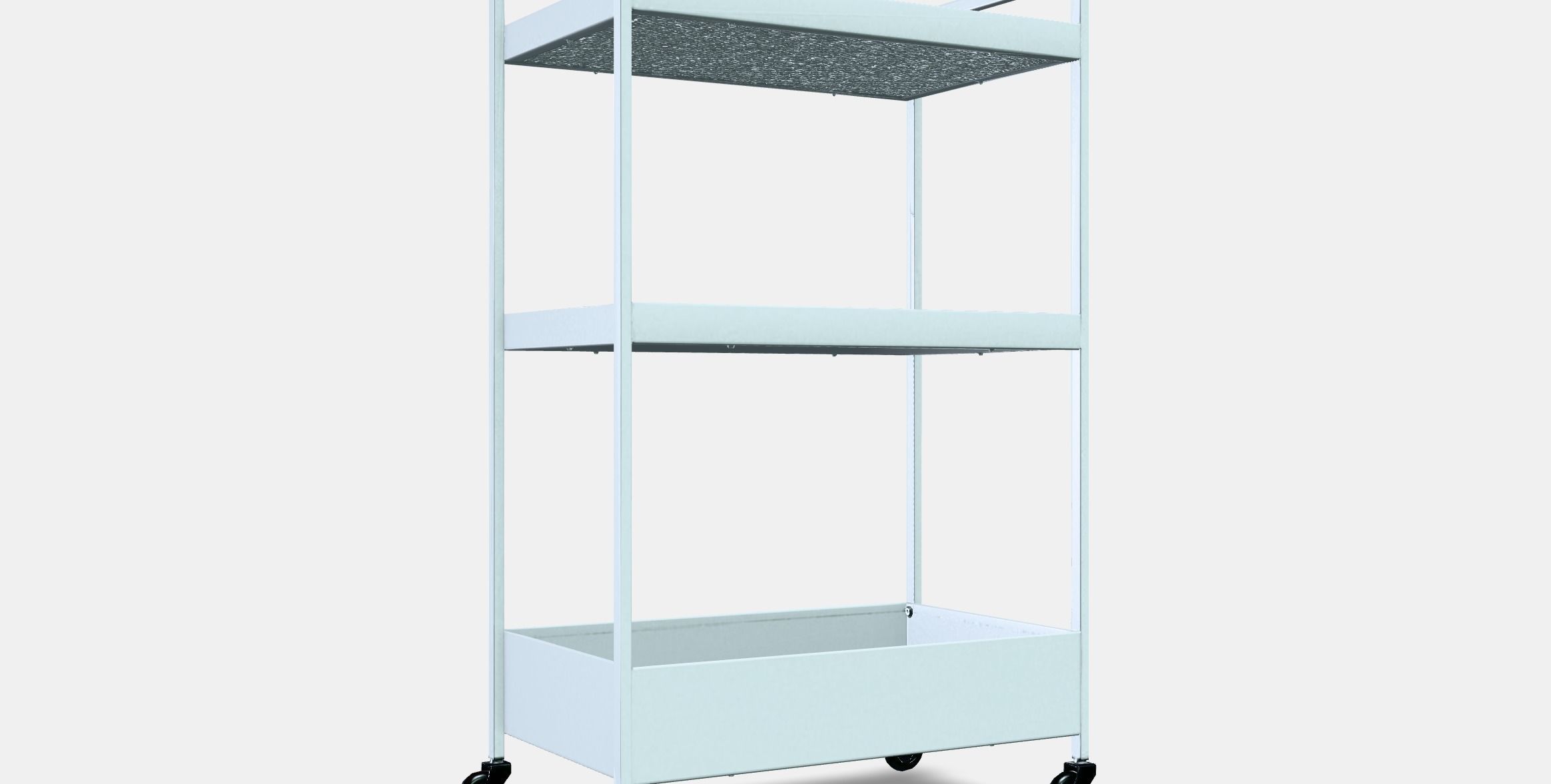 NISSAFORS Trolley Low-poly 3D model_10