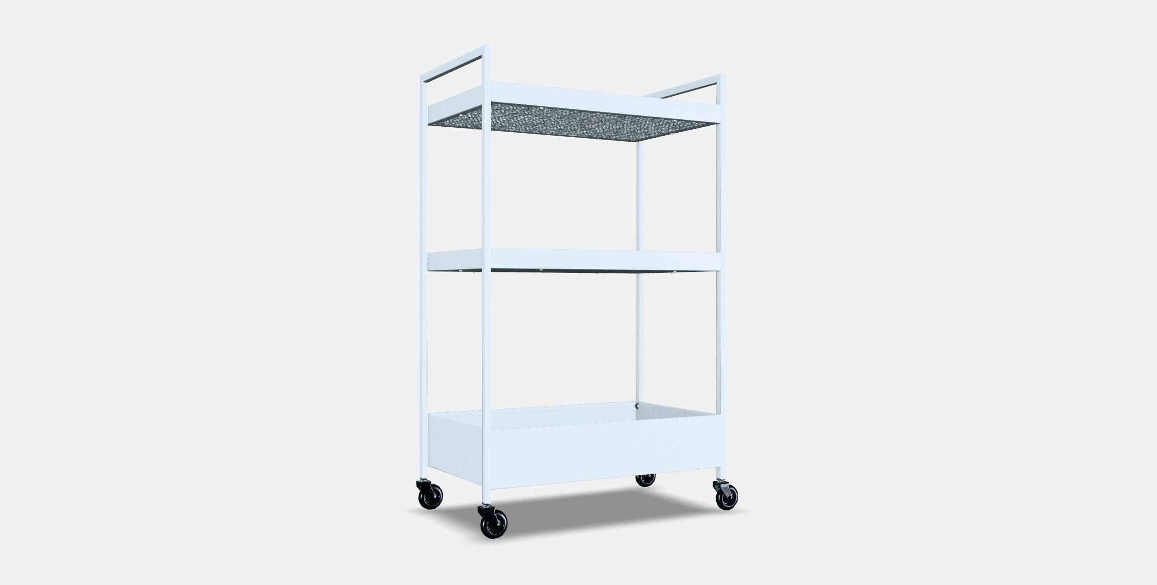 NISSAFORS Trolley Low-poly 3D model_16