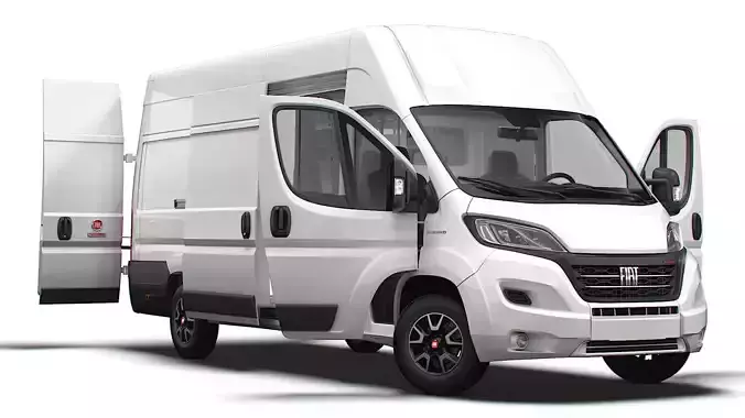 Fiat Ducato Van L4H3 HQ Interior 2023