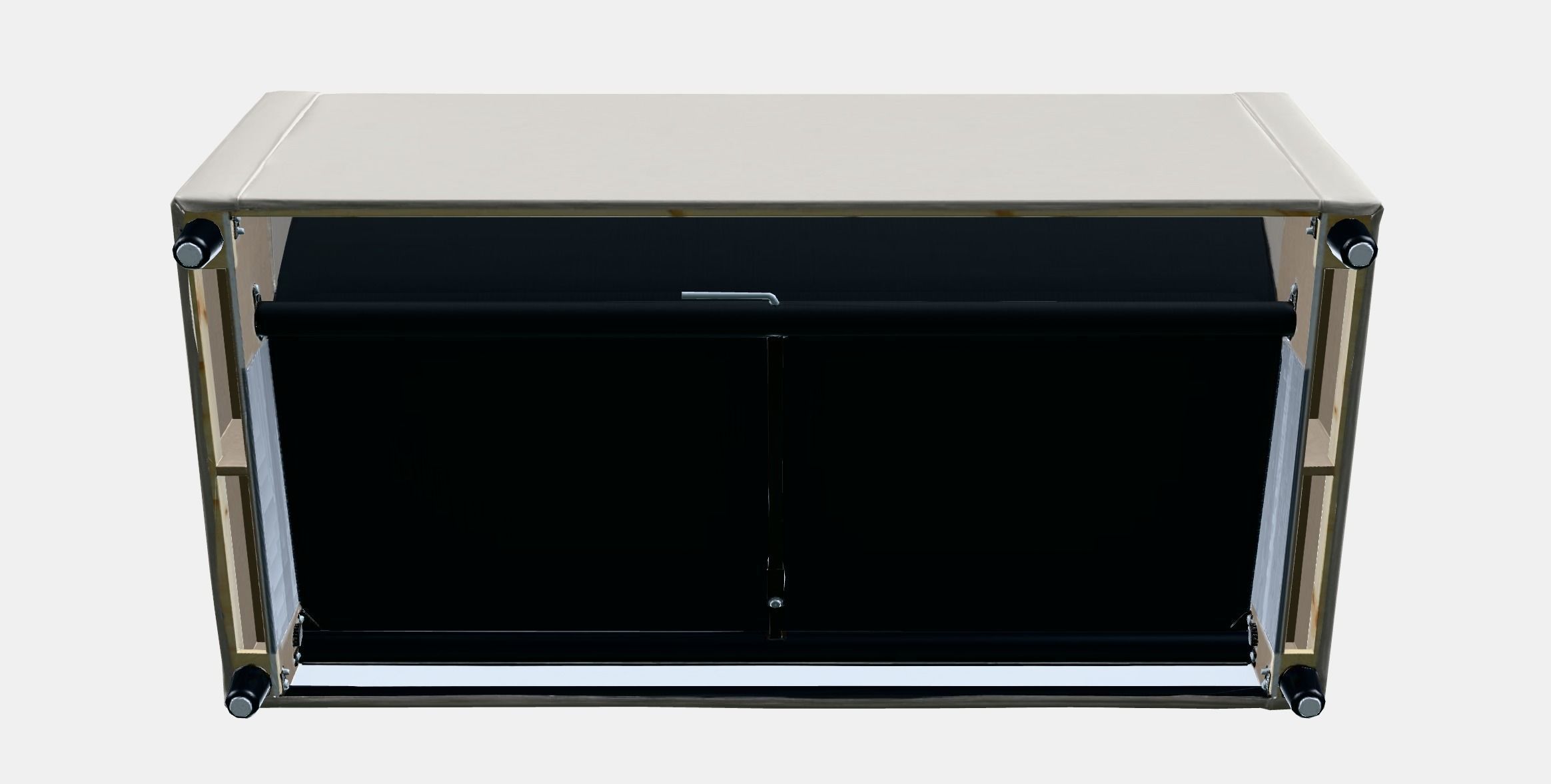 VINLIDEN 3seat sofa Low-poly 3D model_8