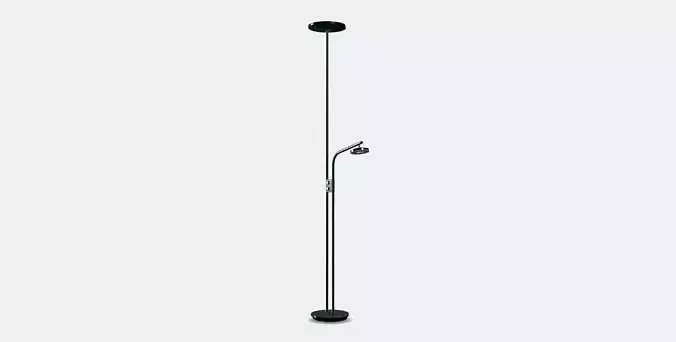 ISJAKT LED floor uplighterreading lamp