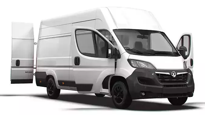Vauxhall Movano Van L4H3 HQ Interior 2023