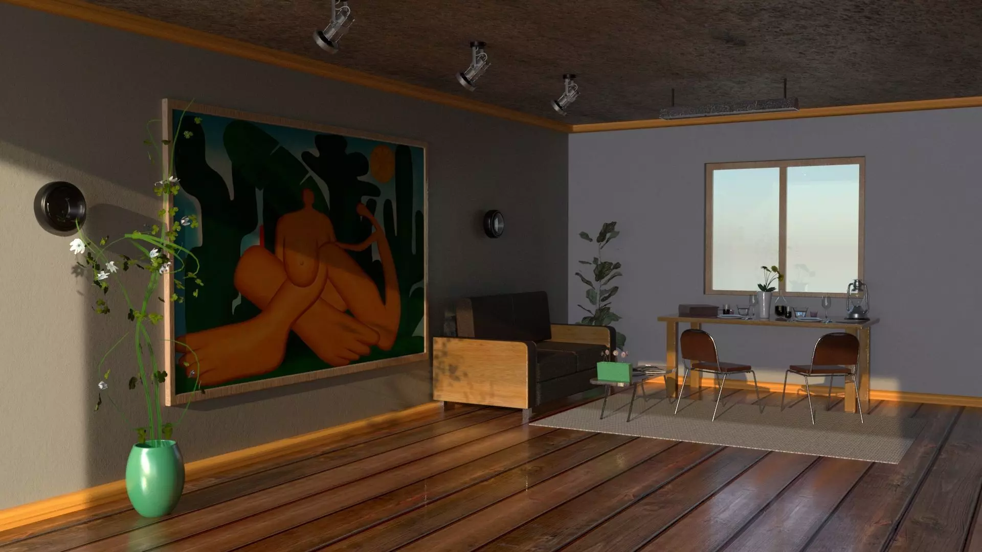 laos Tarsila and The Music 3D model_0