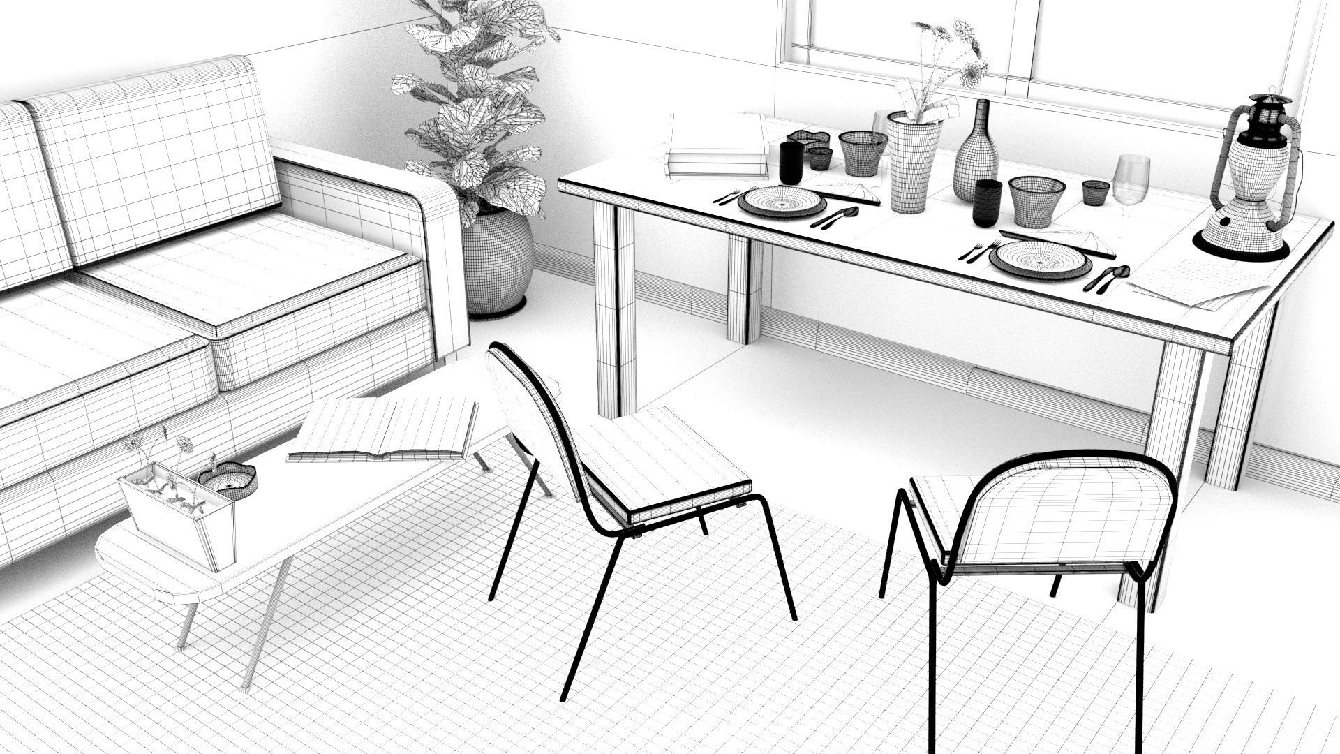 laos Tarsila and The Music 3D model_14