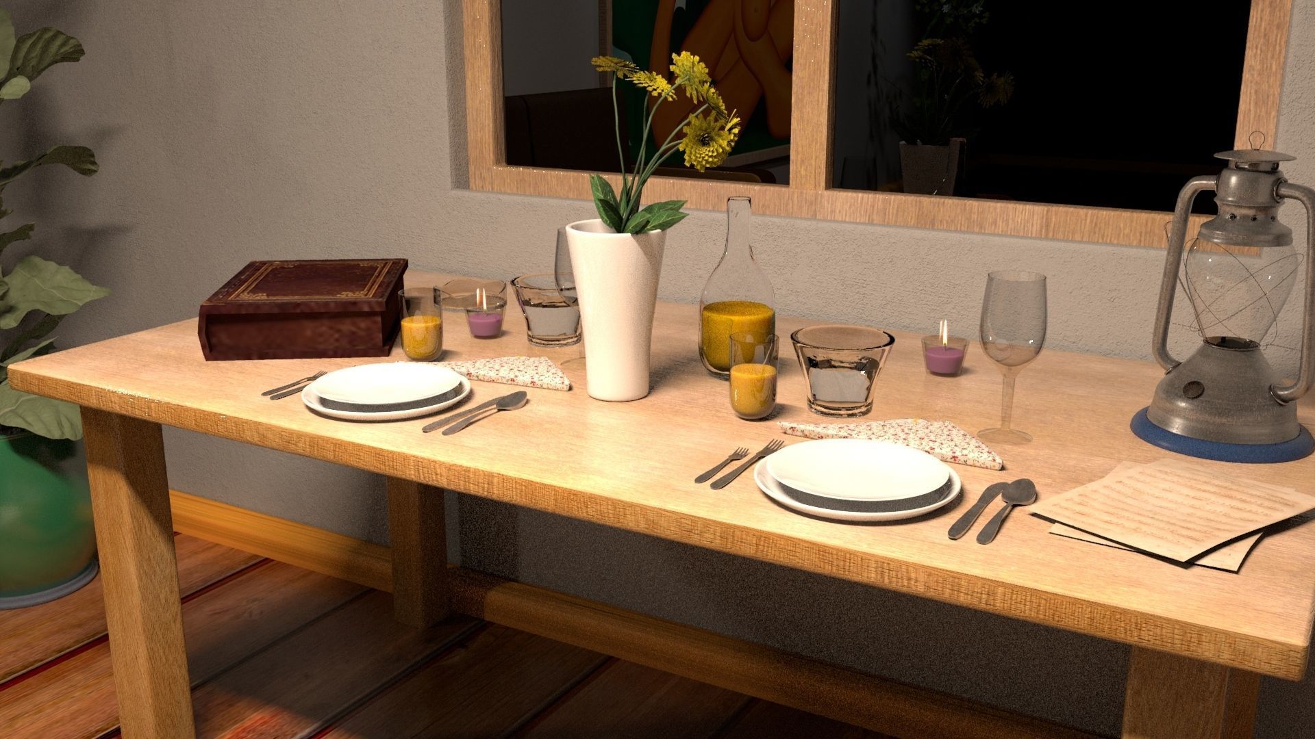 laos Tarsila and The Music 3D model_1