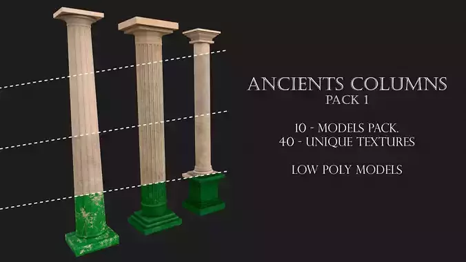 Ancient columns pack 1